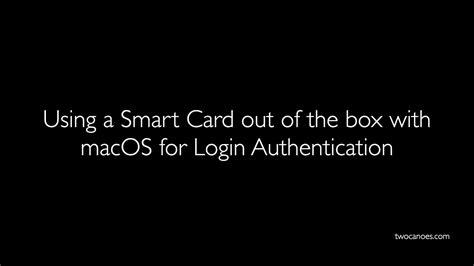 macos smart card login|Configuring a Mac Computer for Smart Card Login .